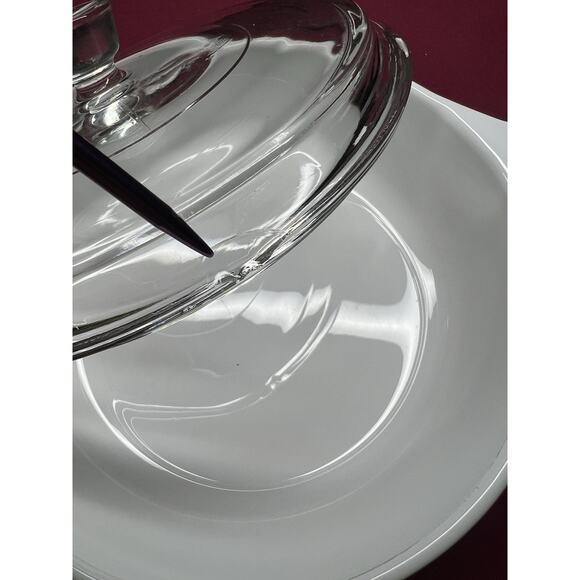 Corning‎ Ware 6.5” Skillet with lid P-83-B Cornflower Lid Has Chip - Picture 6 of 6